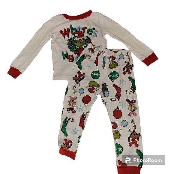 Where's my gift GRINCH Pj's  ^ - Picture 1 of 6